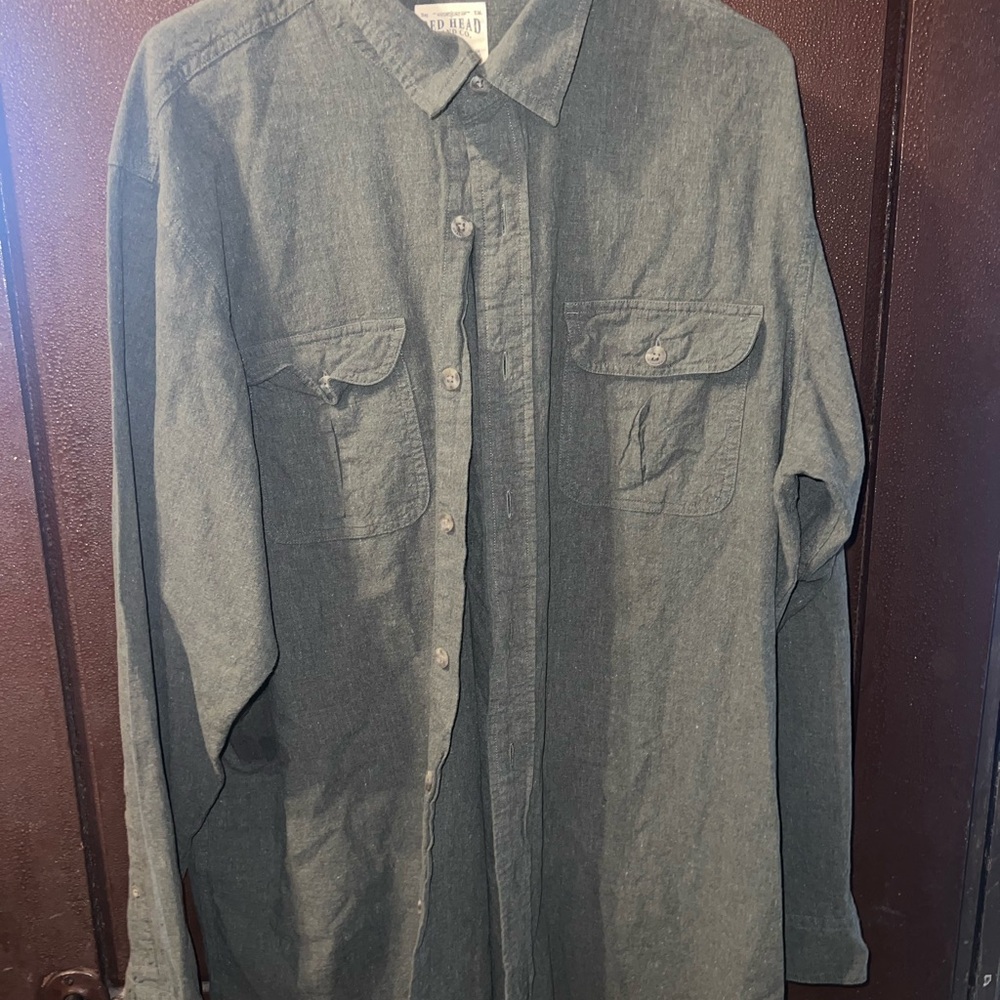 RedHead Olive Green Shirt